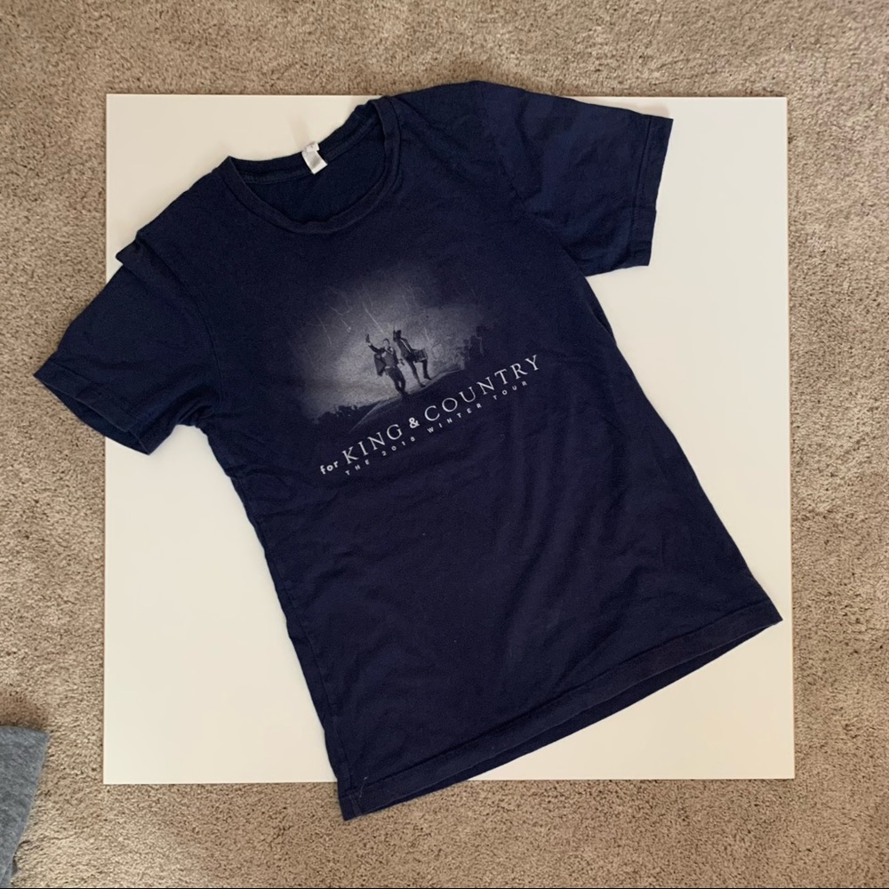 For King + Country 2018 tour shirt